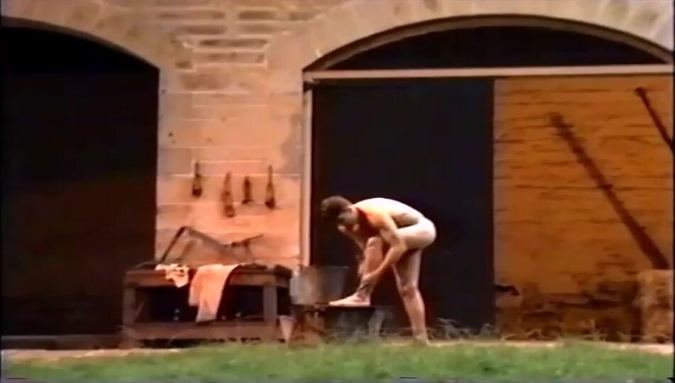 Naked Hunk for Outdoor Theater