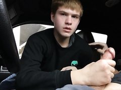 Fetish Car #6 - Car Parking Lot Nice Dick Sucked By Handsome Blonde