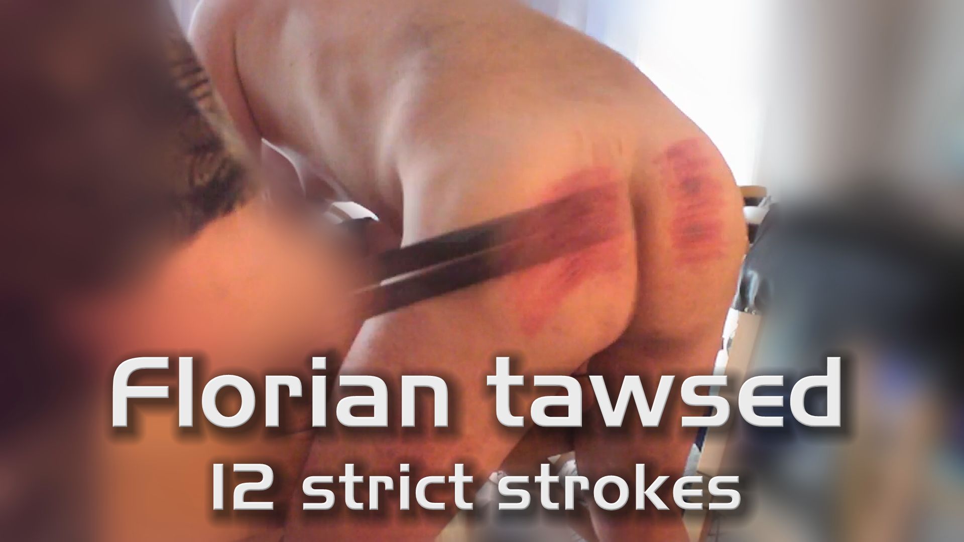 Florian gets a thrashing (2) - the tawse second
