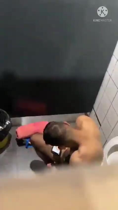 Sucking a bushy one