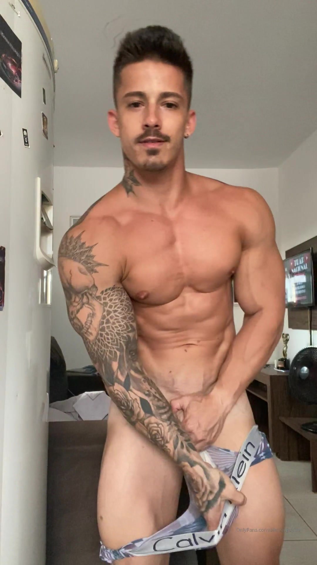 Alex Salgueiro Showing His Dick