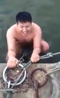 Diving the river 3