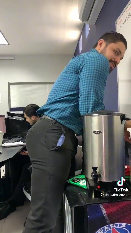 Office daddy butt