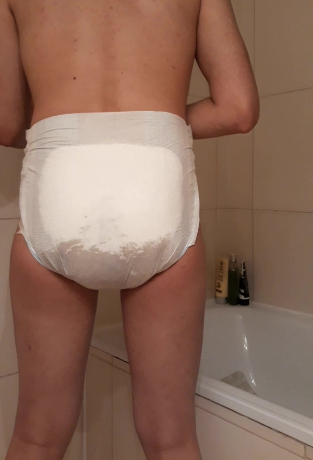 Laxatives HUGE DIAPER ENEMA ThisVid com 