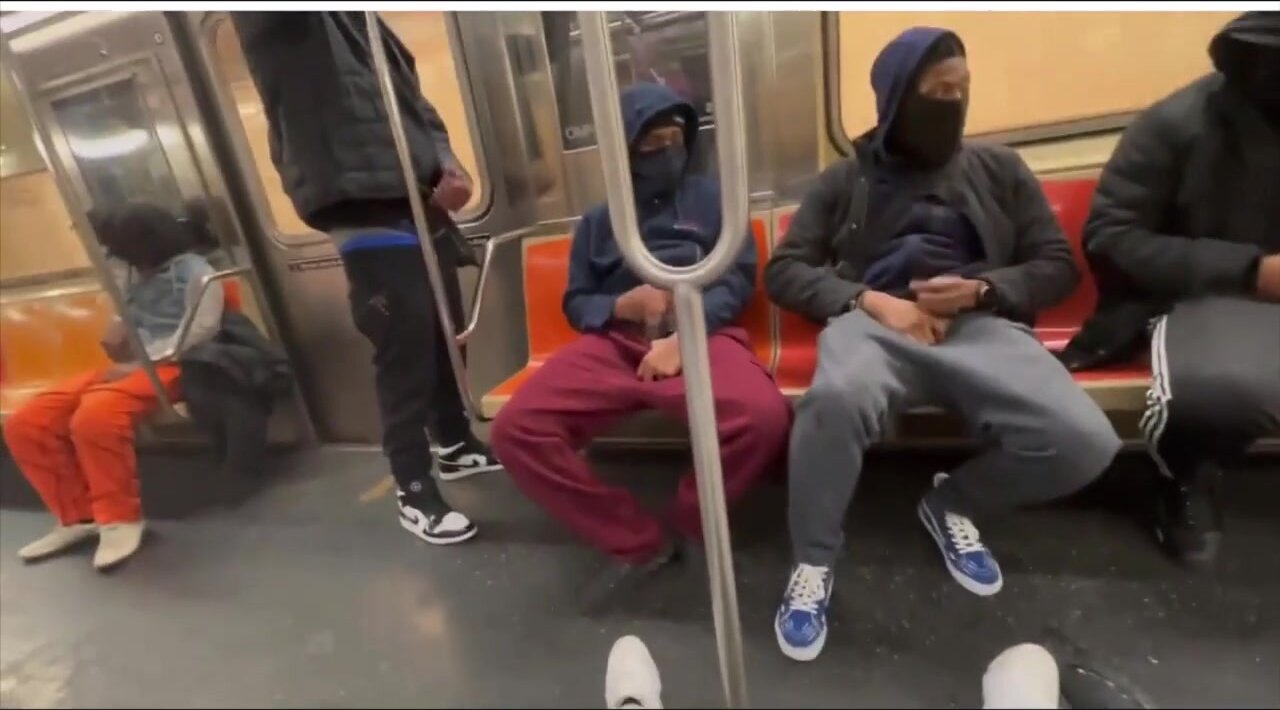 perversion on the subway