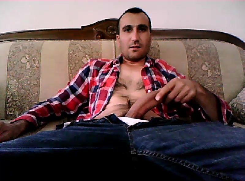 turkish hairy man with a big cock