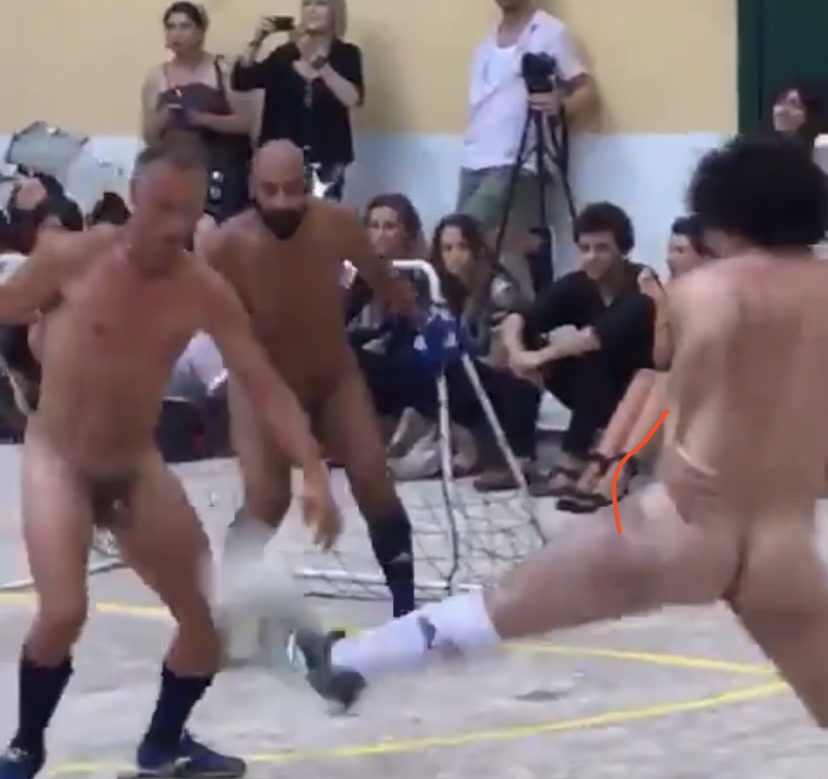 Naked football - video 4