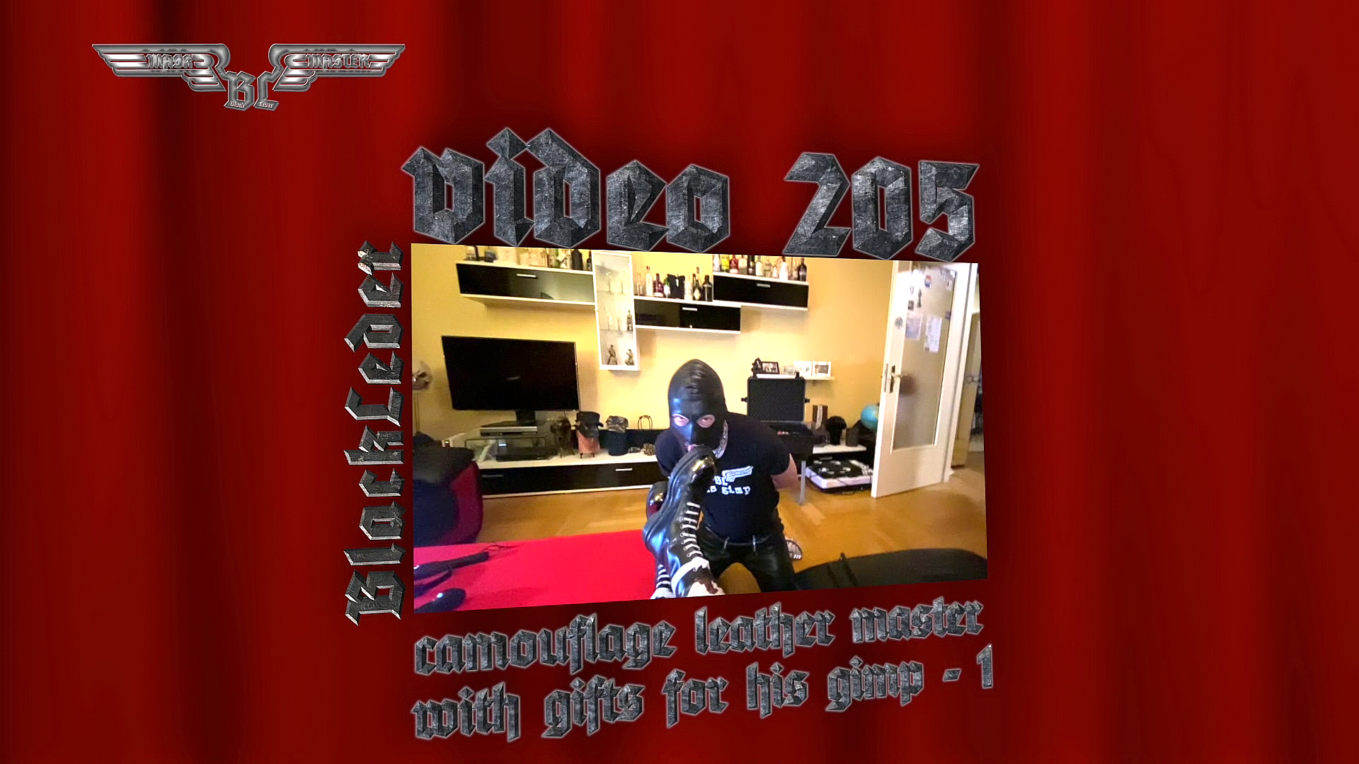205 CAMOUFLAGE LEATHER MASTER WITH GIFTS FOR HIS GIMP 1