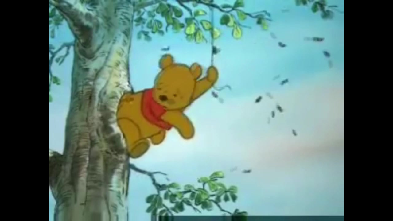 Pooh Bear Poops in the Honey Tree