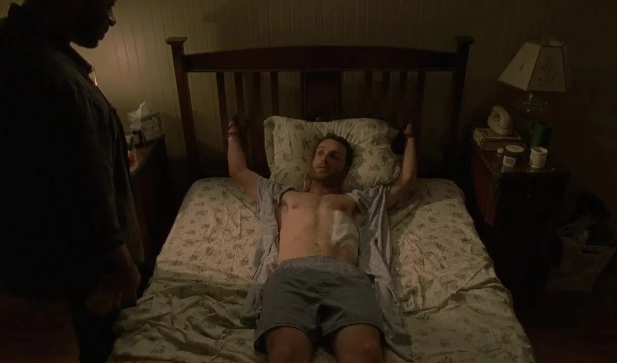 Andrew Lincoln tied to the bed - ThisVid.com en anglais