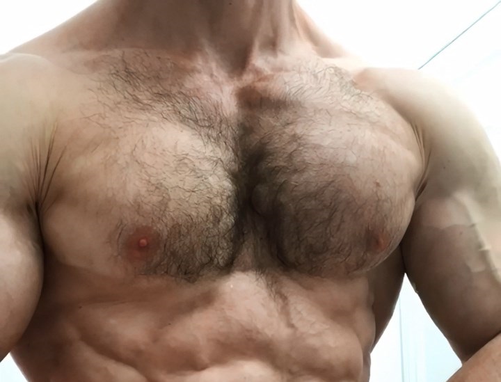 hairy chest flex