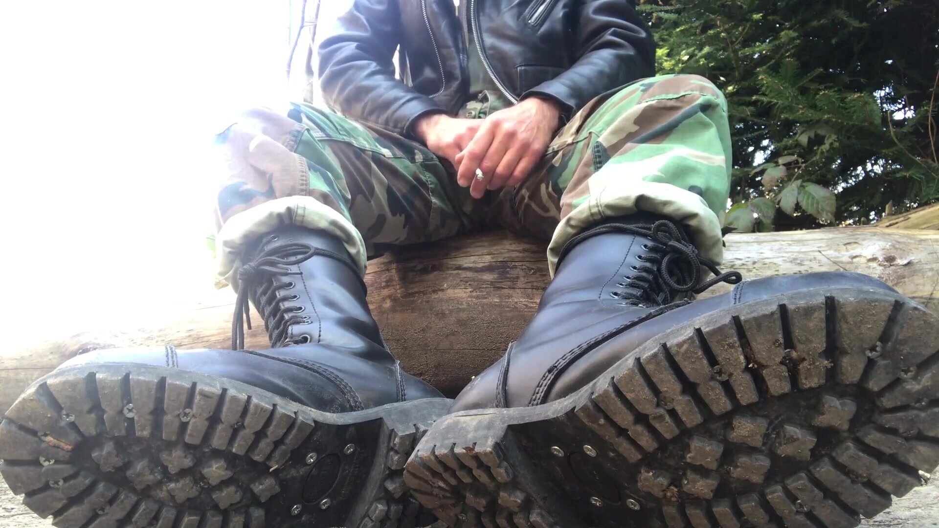 Soldier Wank Cum