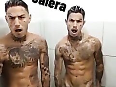 Shower brazilian boys