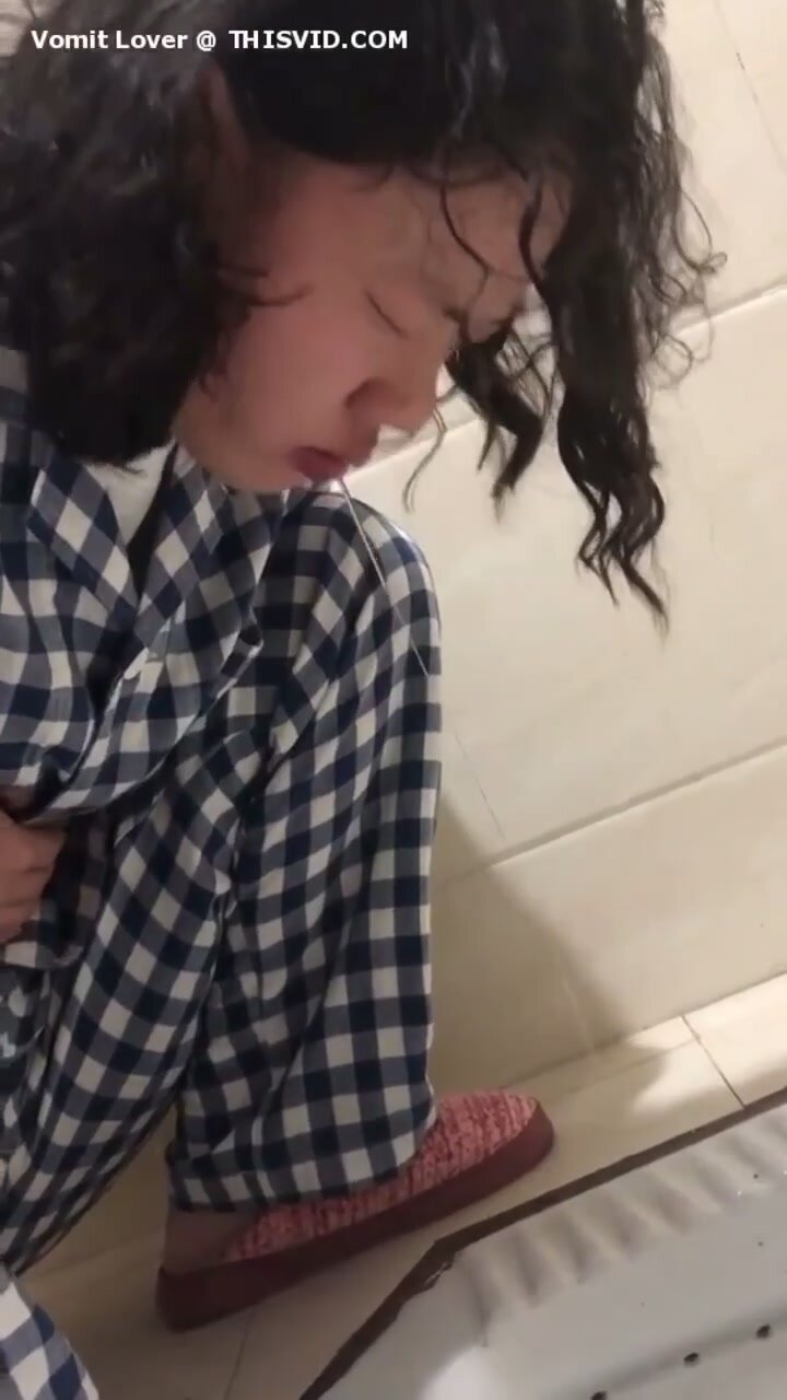 Chinese girl vomit - video 13