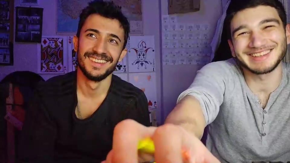 2 Straight Turkish Friends on Cam Together Part 23