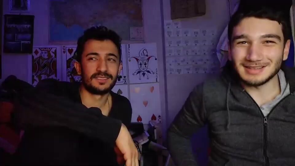 2 Straight Turkish Friends on Cam Together Part 24