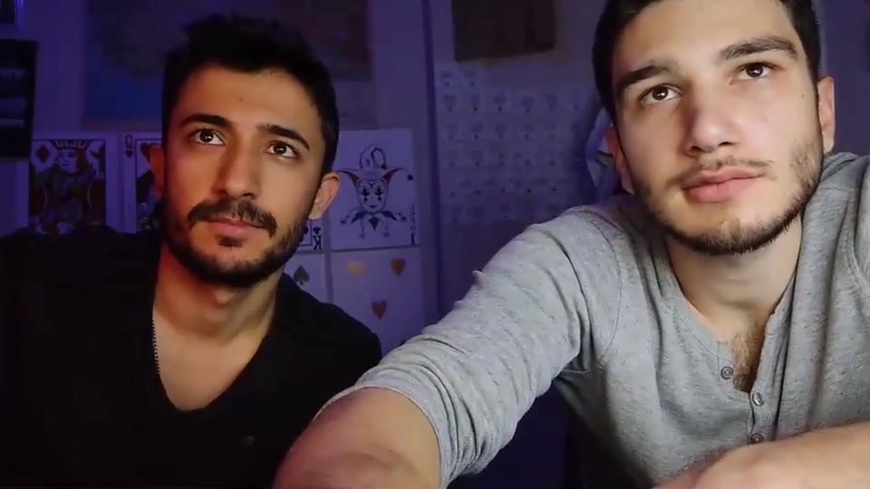 2 Straight Turkish Friends on Cam Together Part 25