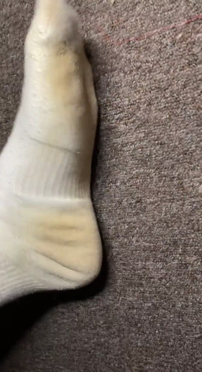 Dirty white socks - video 4