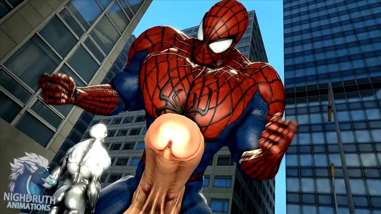 Spidermans Muscle And Cock Growth pic