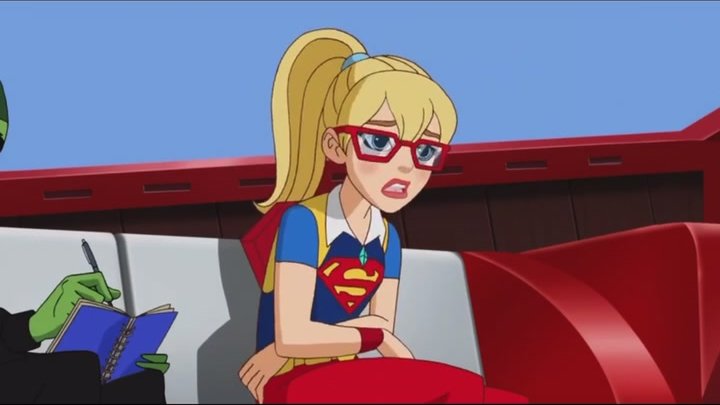 Supergirl Hurls (offscreen)