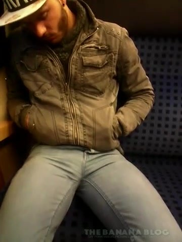 Bulging and napping on the train