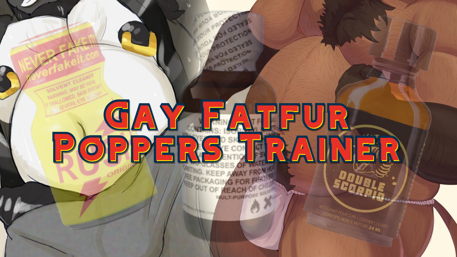 Gay Fat Furry Poppers Trainer (No Strobe Lights)