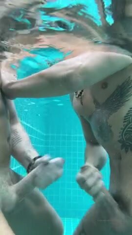 Cum underwater