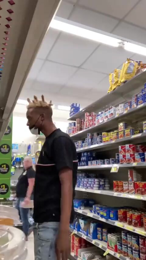 Jerking in store (no cum:()