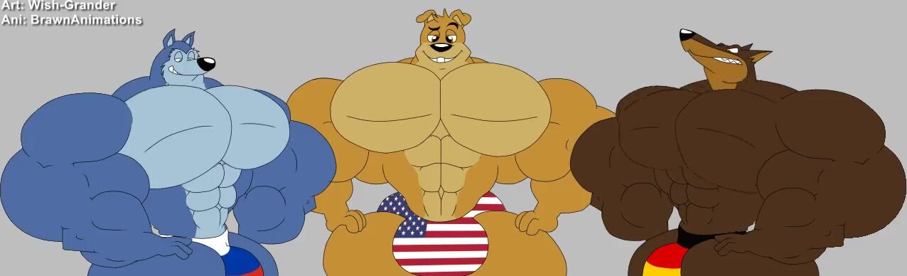 Road Rovers pecs bounce animation (extended)