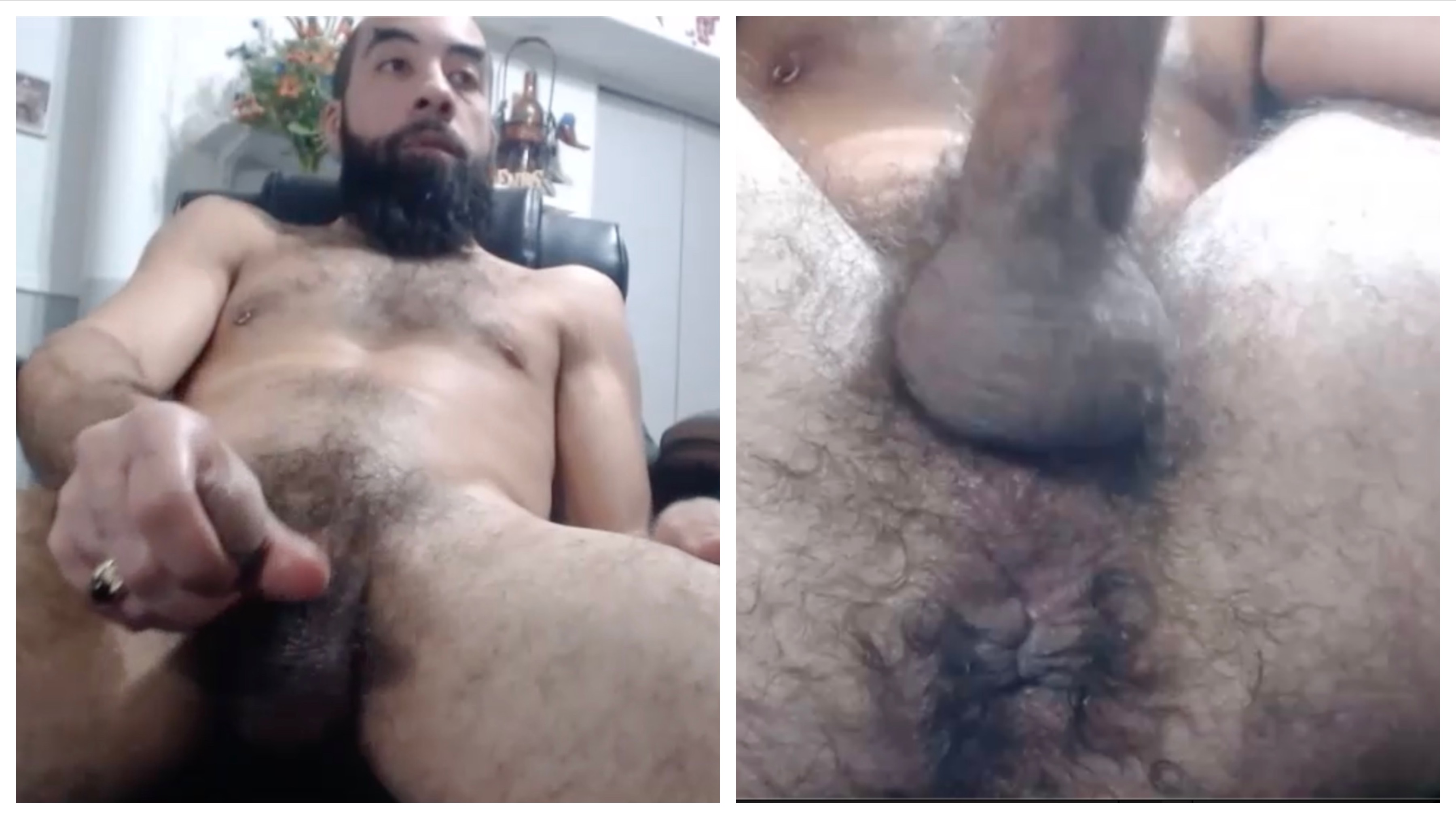Hairy manly hole