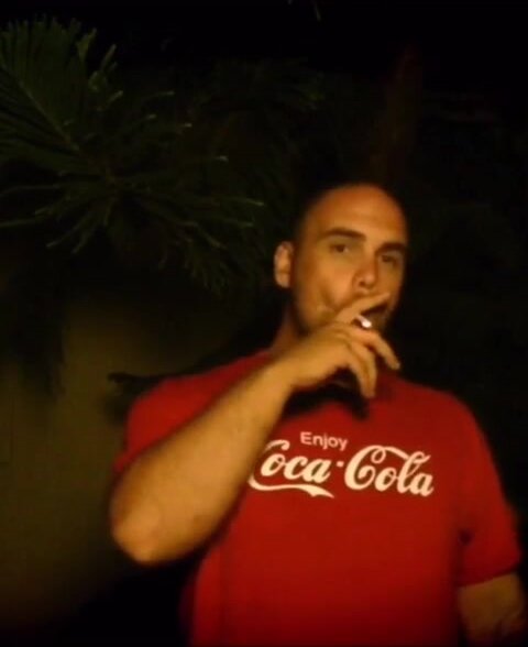Coca Cola night smoker