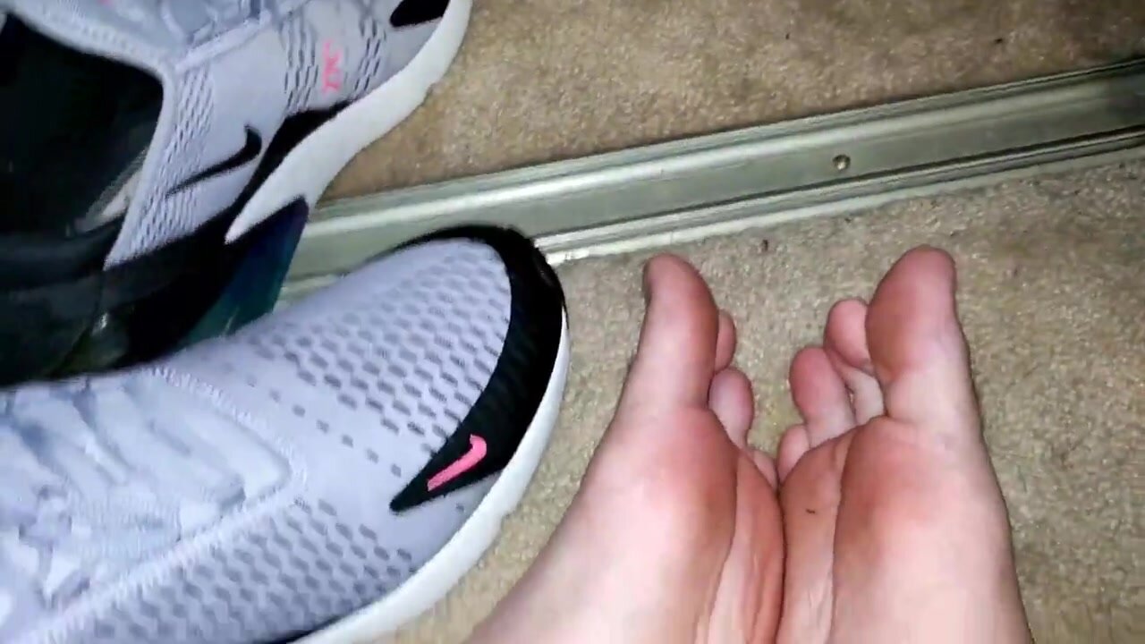 Feet size 16US shows shoe label