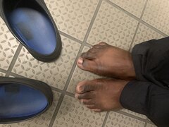 Sweaty feet- after work feet