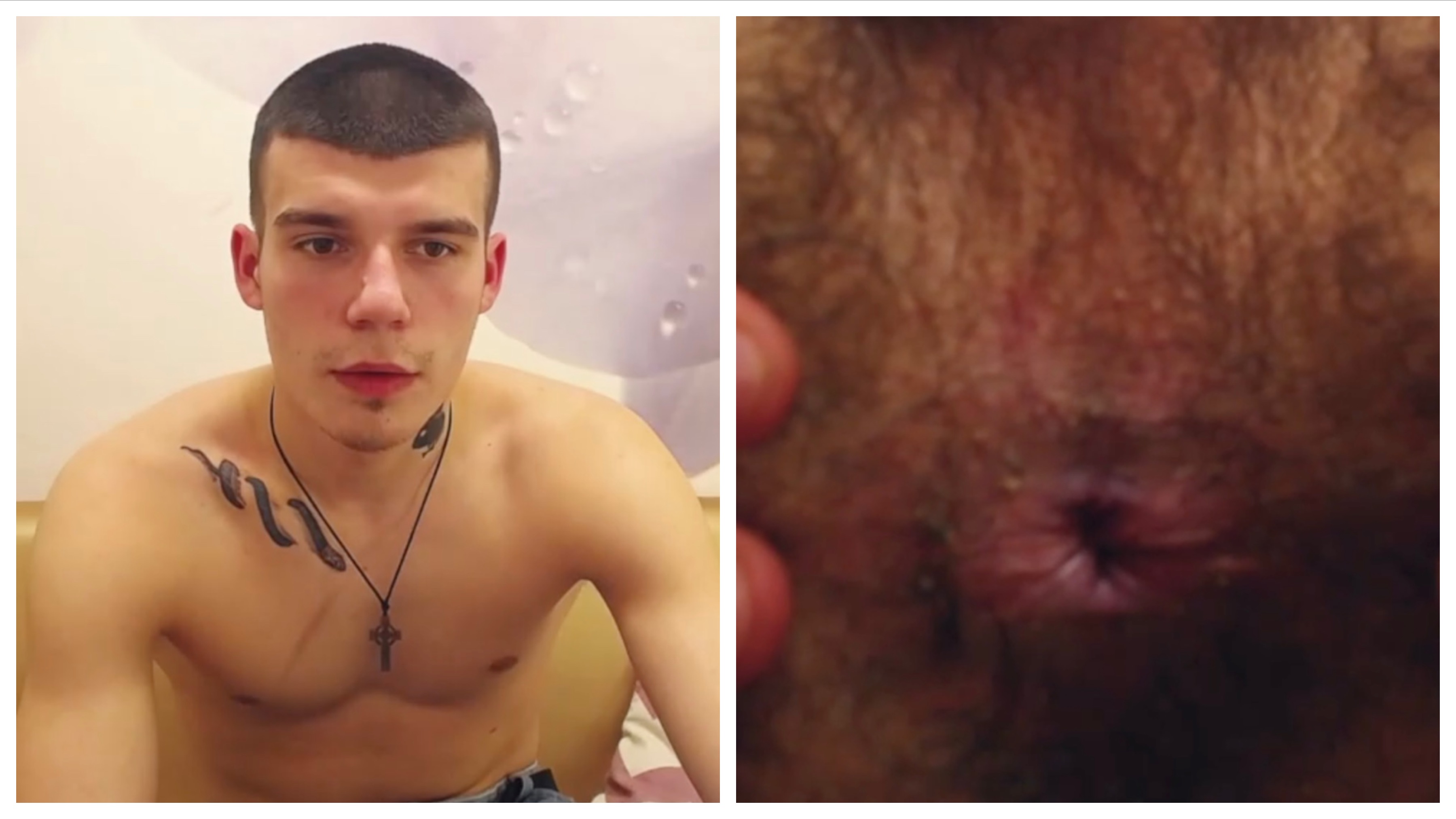 Handsome str8 boy and his dirty hairy hole
