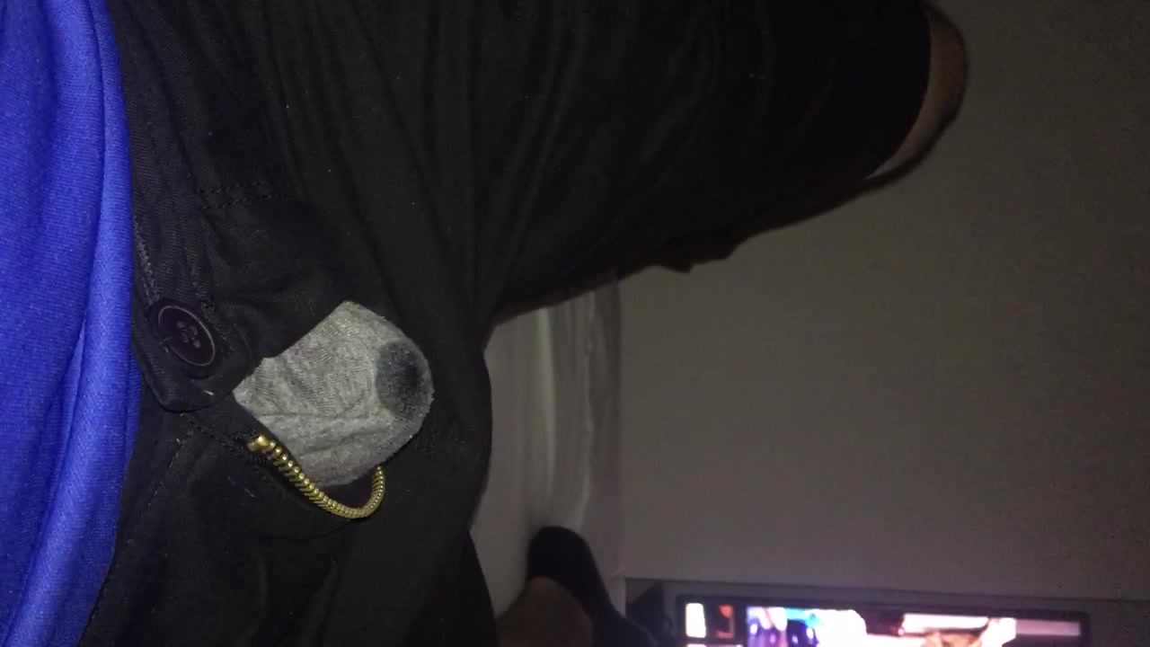Pissing laying in bed video 1