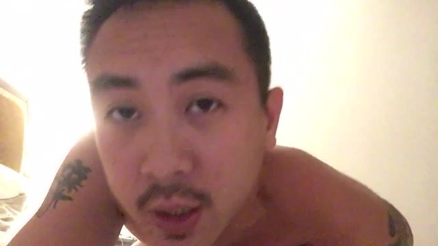 asian faggot begs for a breeding - video 2