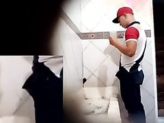 More hot guys pissing at the urinals