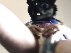 Fursuiter messes diaper and sits on you