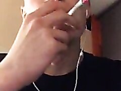 French Scally smokes - video 2