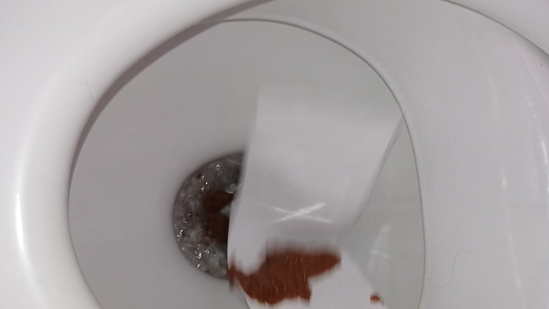 Sloppy toilet poop
