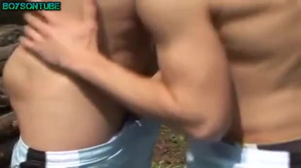 Skinny guys on park blowjobs bareback fuck