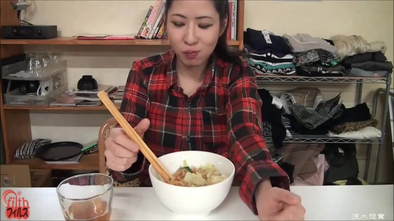 Girl turns food into poop (1)