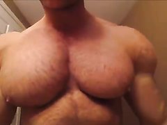 Huge Hairy Bodybuilder Muscle P1