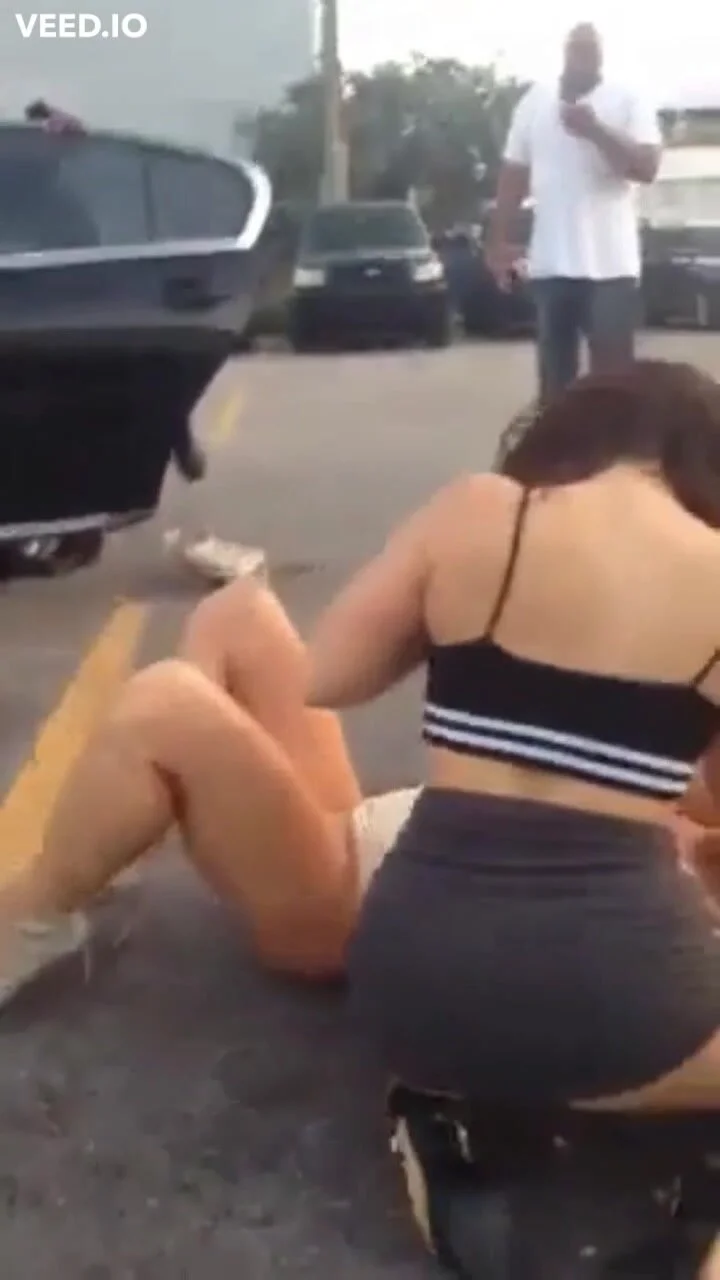 Rough Public Catfight With Breasts, Pussy and Ass photo