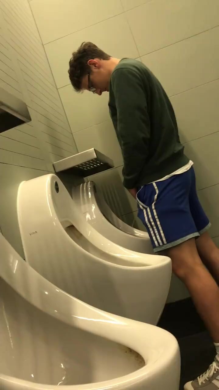 Urinal horse hung nerd
