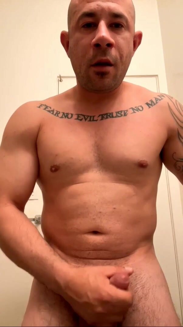 hot bald man