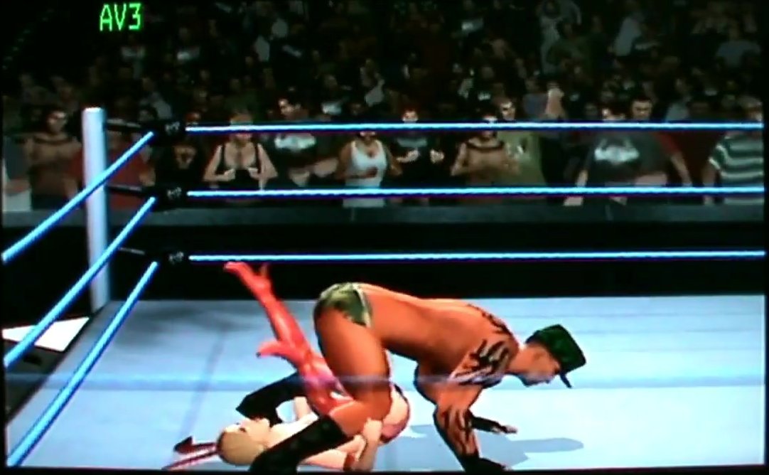 Mixed WWE game Low blows