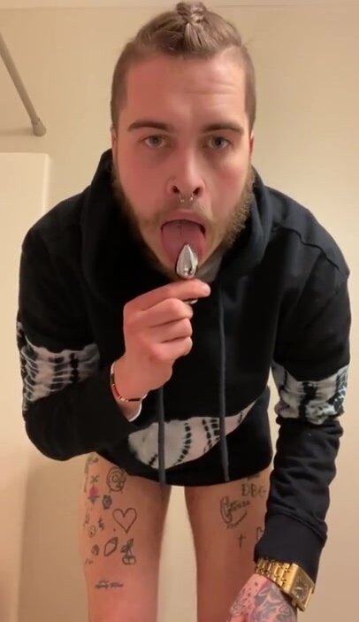 tattooed using a plug and panty