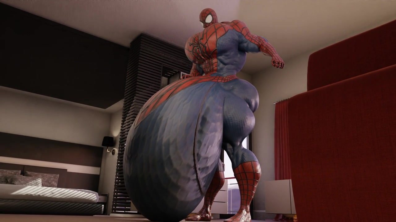 Spiderman muscle growth