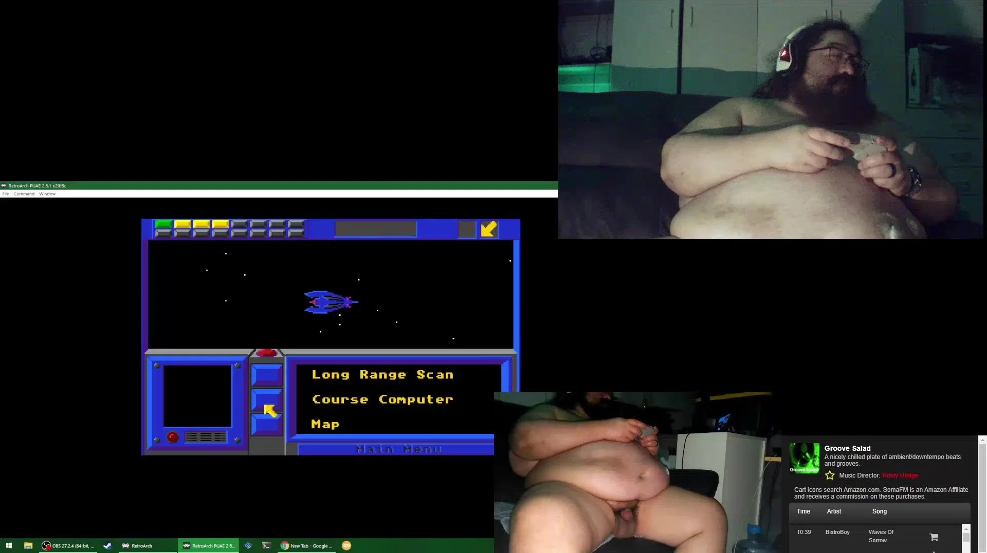 Stoned naked gaming series - Dads Amiga Collection picture